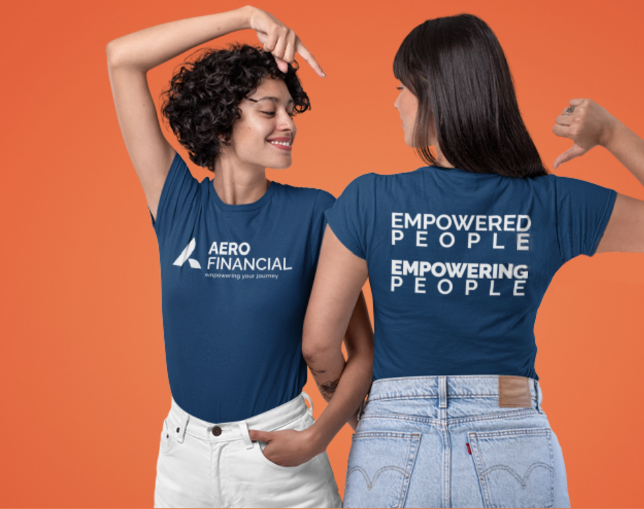 AERO Financial culture t-shirt