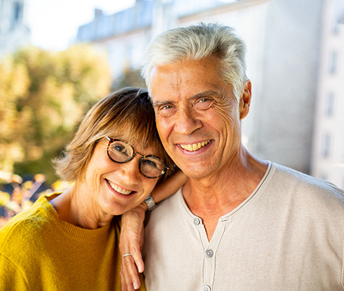 Couple Smiling