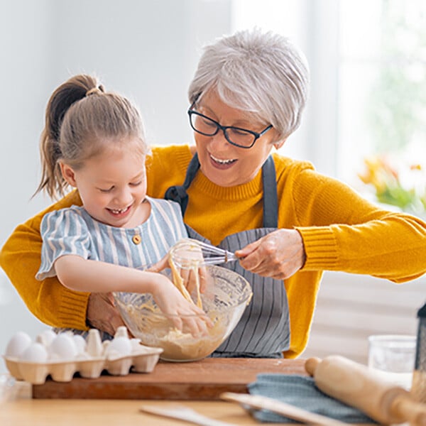 Grandmother Baking