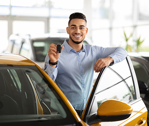 Guy In Car Web